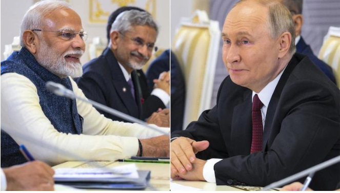 Sign of Strong India-Russia Friendship