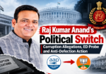 Patel Nagar’s Raj Kumar Anand’s Political Switch: Corruption Allegations, ED Probe and Anti-Defection Action