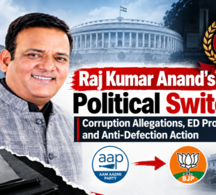 Patel Nagar’s Raj Kumar Anand’s Political Switch: Corruption Allegations, ED Probe and Anti-Defection Action