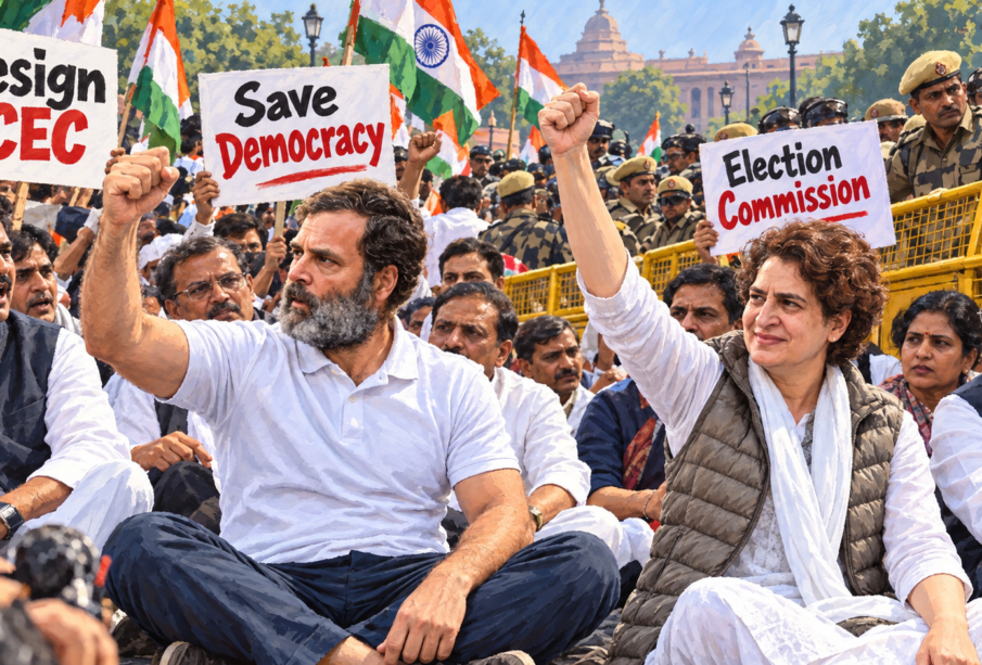 Delhi-Protest
